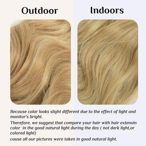 Luxora™ Halo Soft Blonde hårforlængelser