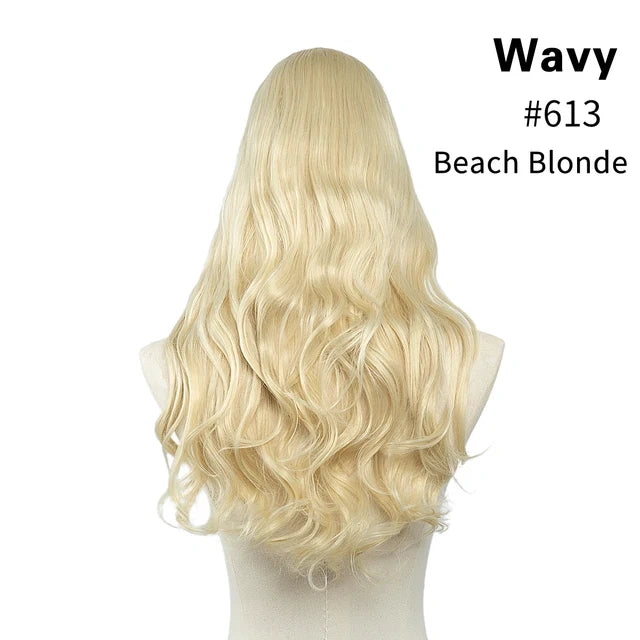 Luxora™ Straight Beach Blonde Clip-In Hair Extensions