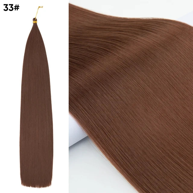 Luxora™ Braiding Hair – Chestnut Brown