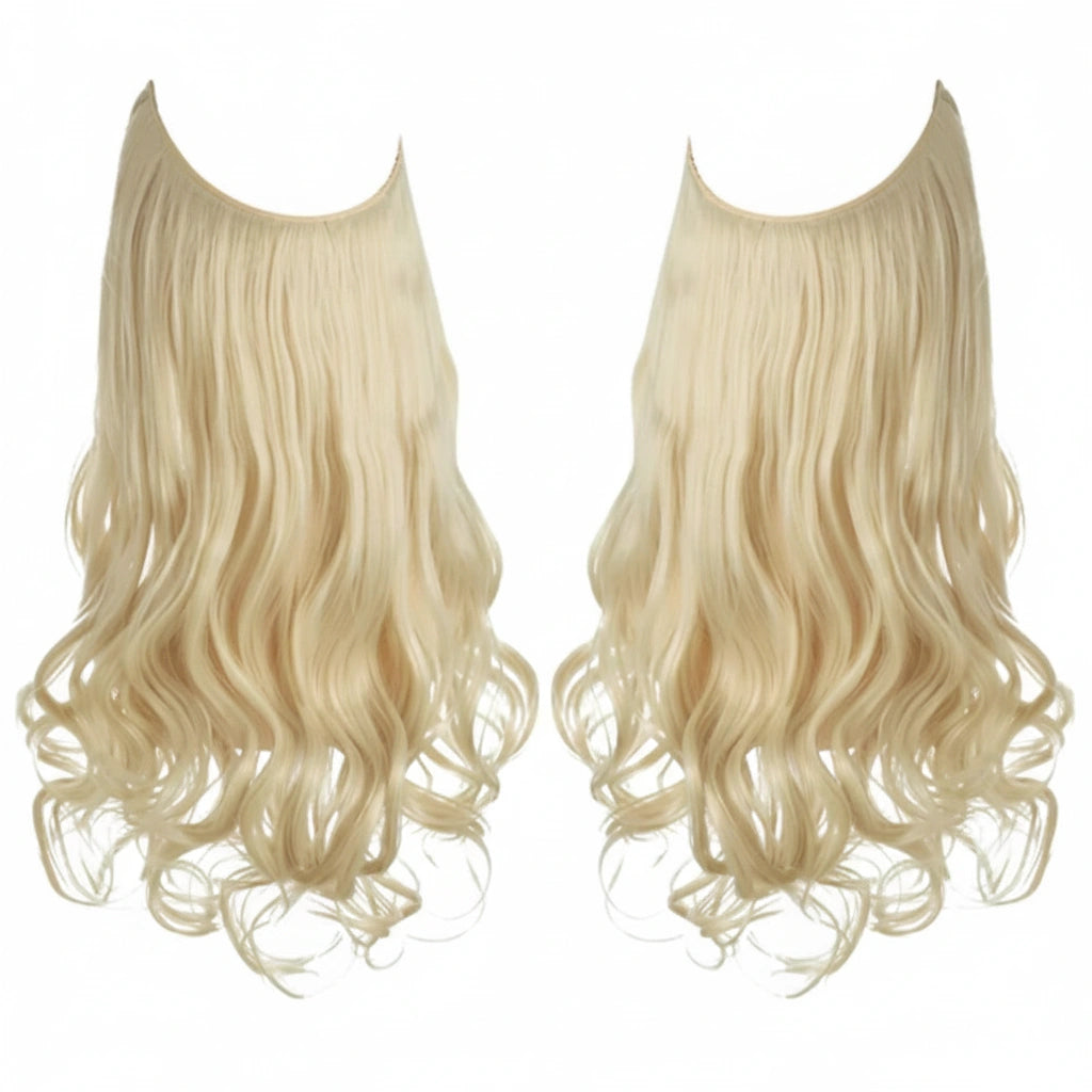 Luxora™ Halo Light Blonde Hair Extensions