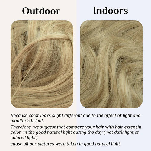Luxora™ Halo Pale Ash Blonde Hair Extensions