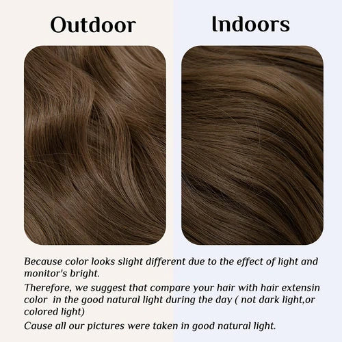 Luxora™ Halo Medium Brown Hair Extensions