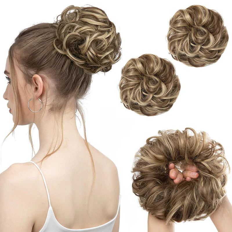 Luxora™ Beach Blonde Haarbuns (2 Stuks)