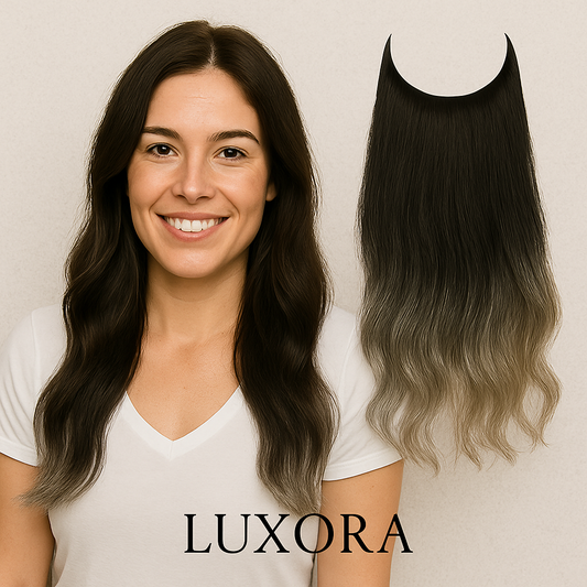 Luxora Halo Black to Ash