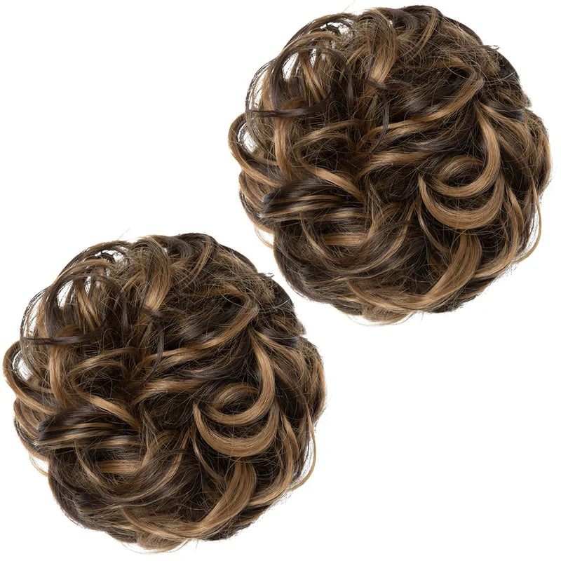 Luxora™ Temno Zlato-Rjave Lasne Fige (2 Kosa)