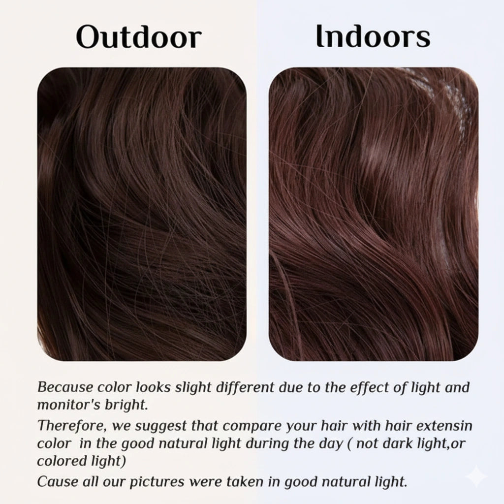 Luxora™ Halo Chocolate Brown Hair Extensions