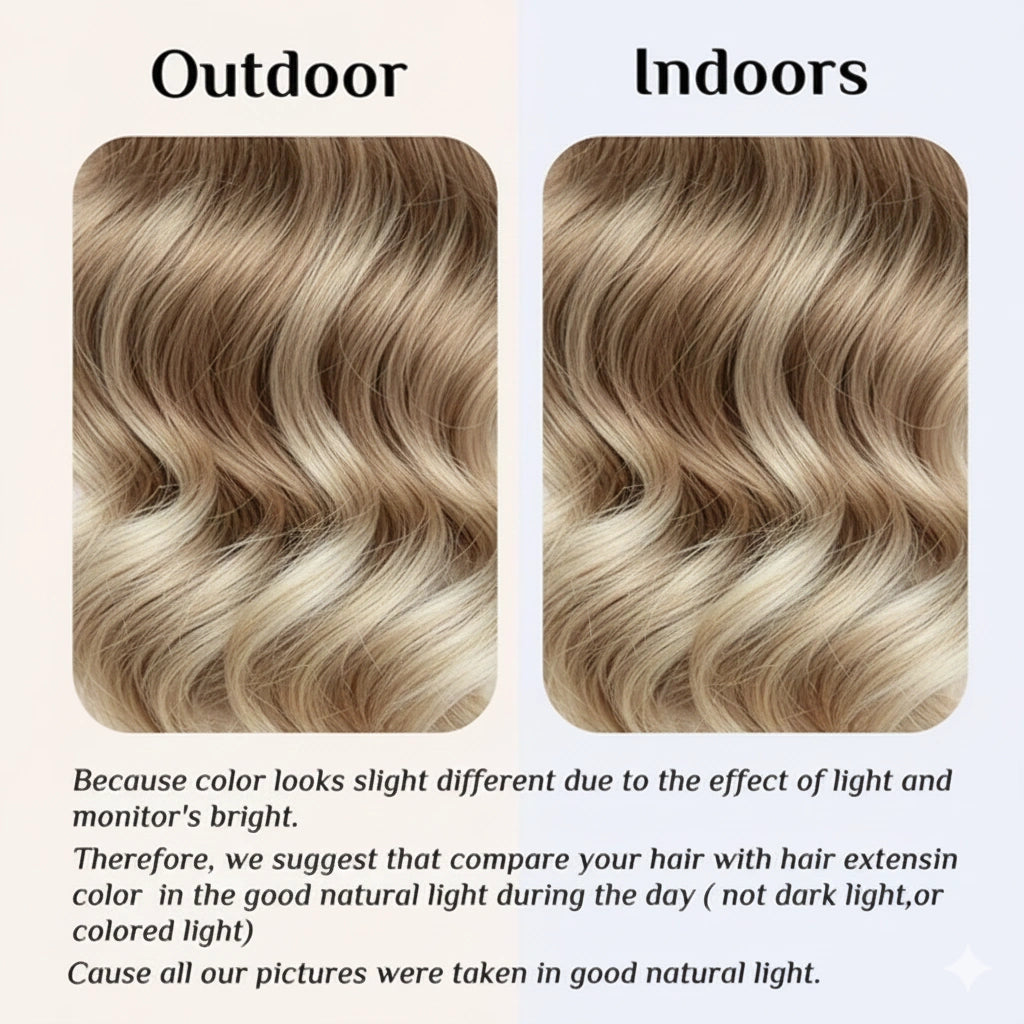 Luxora™ Halo Pearl Ombre Hair Extensions