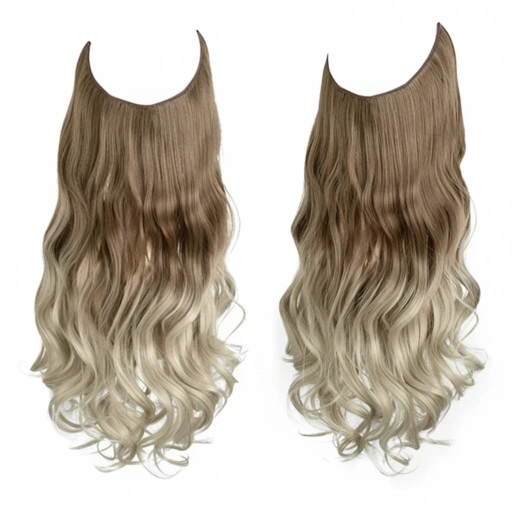 Luxora™ Halo Pearl Ombre Hair Extensions