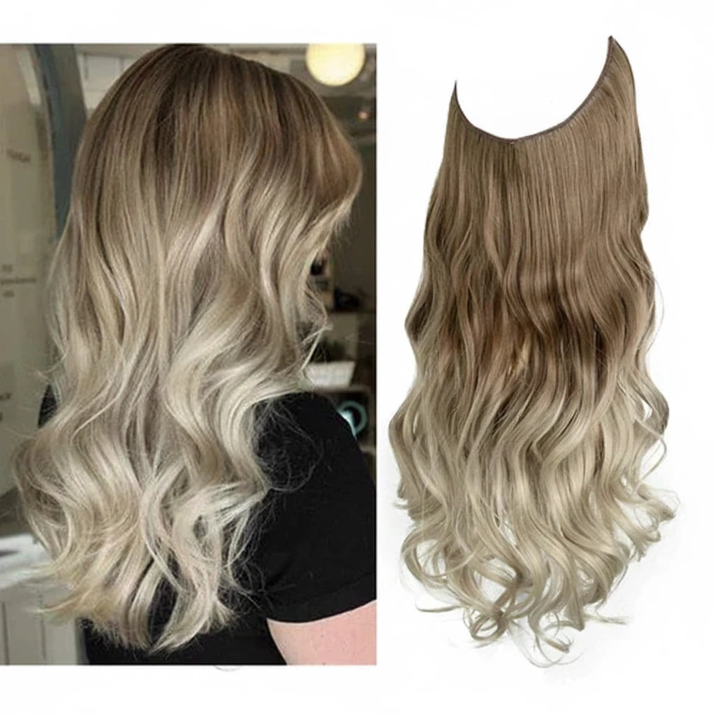 Luxora™ Halo Pearl Ombre Hair Extensions