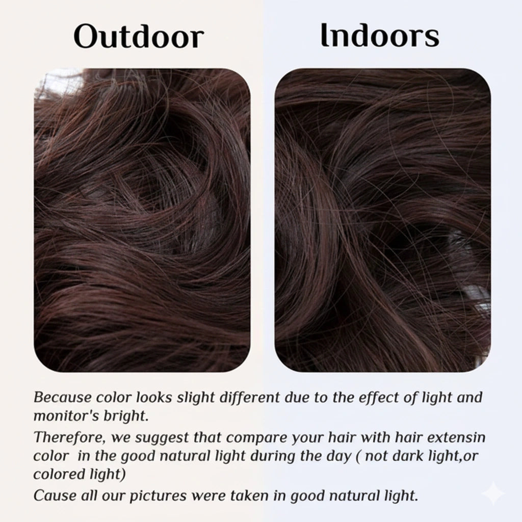 Luxora™ Halo Chestnut Brown Hair Extensions