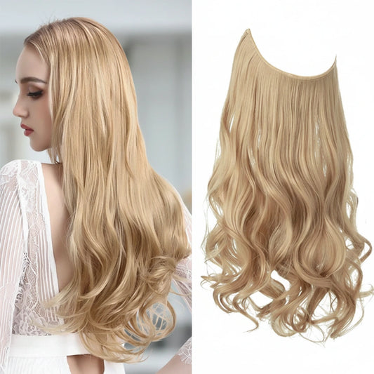 Luxora™ Halo Sandy Blonde hårforlængelser