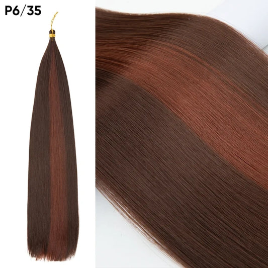 Luxora™ Braiding Hair – Auburn Highlights
