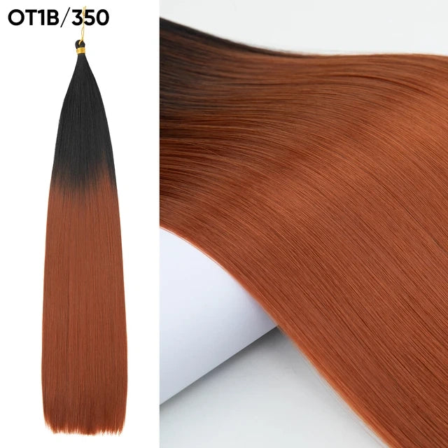 Luxora™ Braiding Hair – Auburn Ombre