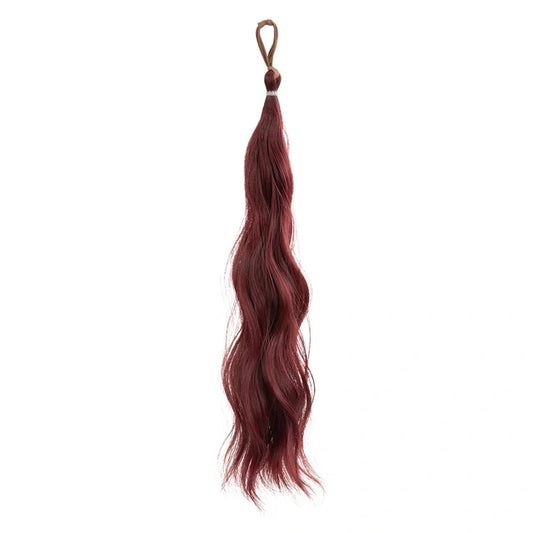 Luxora™ Ruby Wine Ponytail Hair Extensions