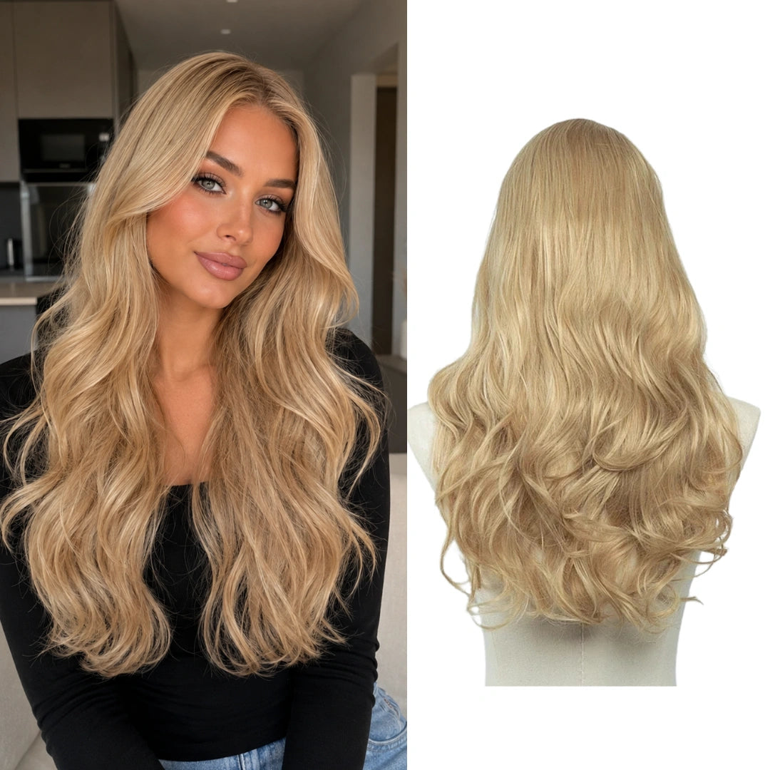 Luxora™ Blond Miel Clair Extensions à Clips